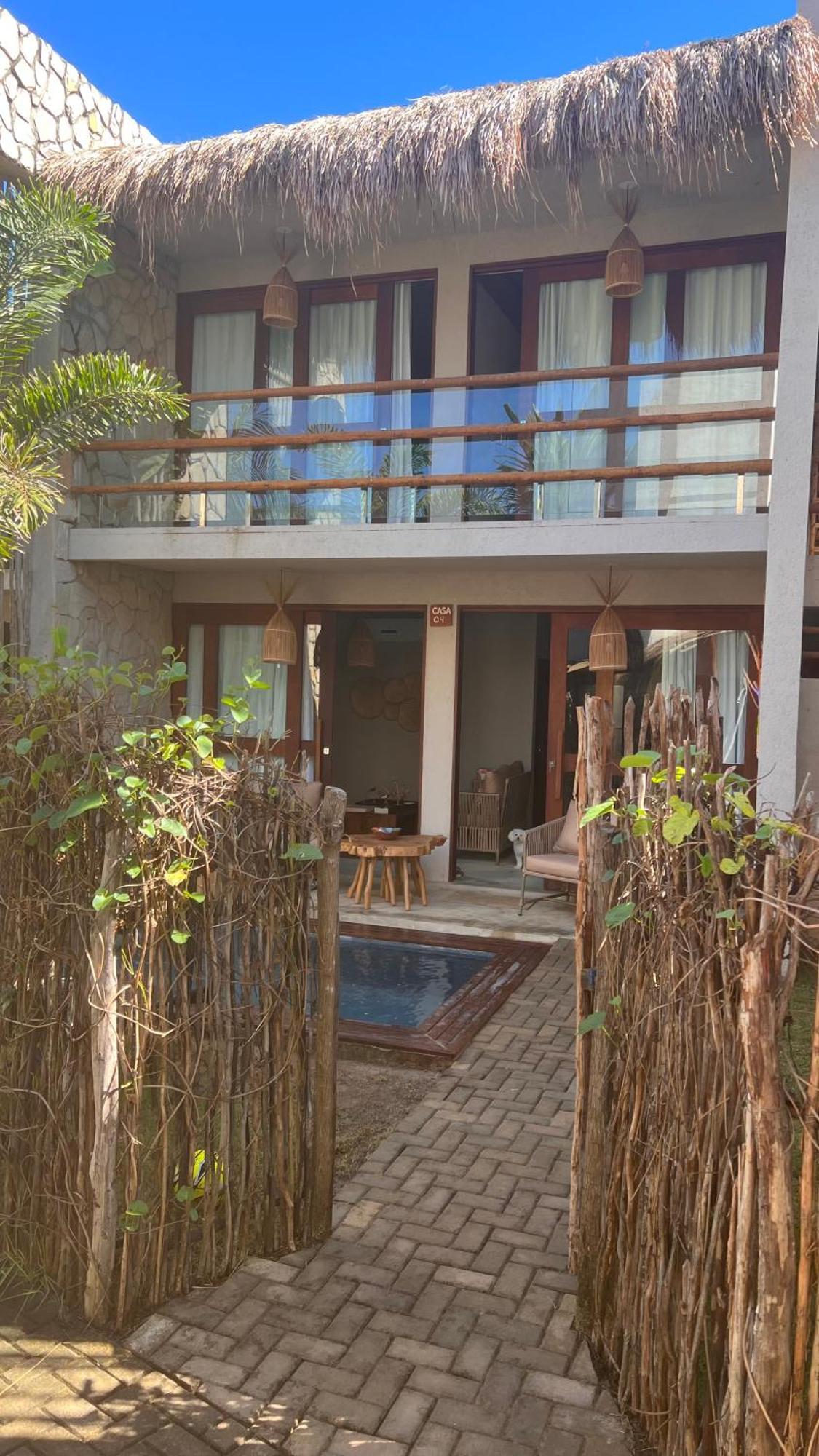 Вилла Casa De Luxo Na Praia Do Patacho - Cond. Azulu, Casa 04 Порту-ди-Педрас Экстерьер фото