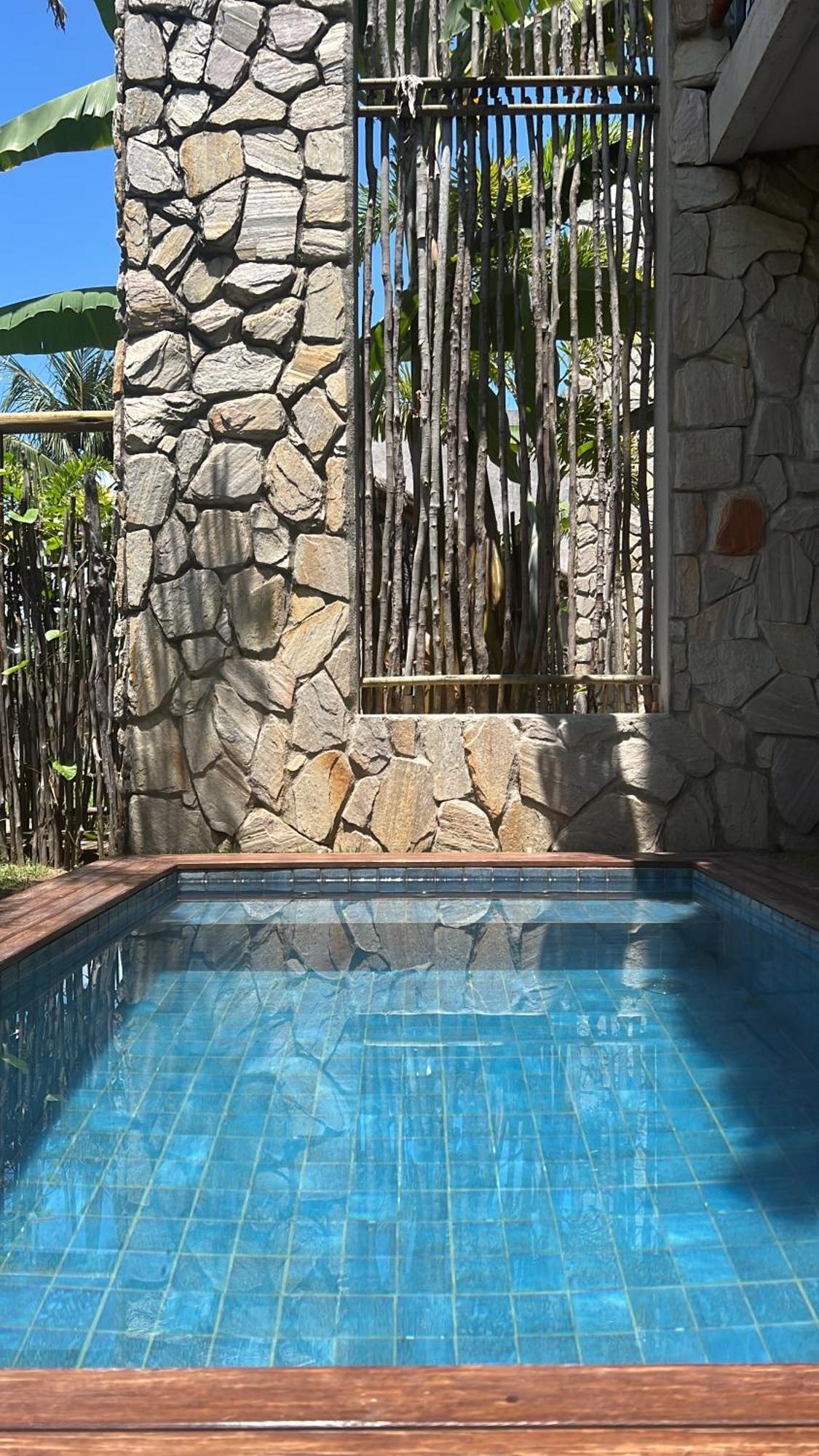 Вилла Casa De Luxo Na Praia Do Patacho - Cond. Azulu, Casa 04 Порту-ди-Педрас Экстерьер фото