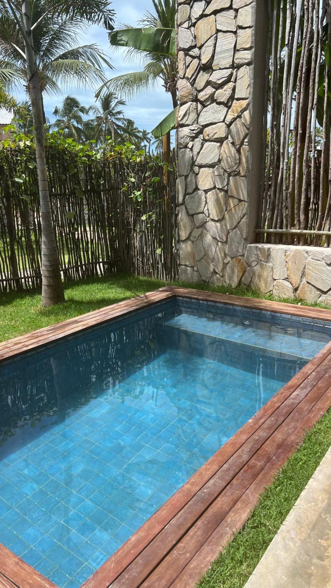 Вилла Casa De Luxo Na Praia Do Patacho - Cond. Azulu, Casa 04 Порту-ди-Педрас Экстерьер фото