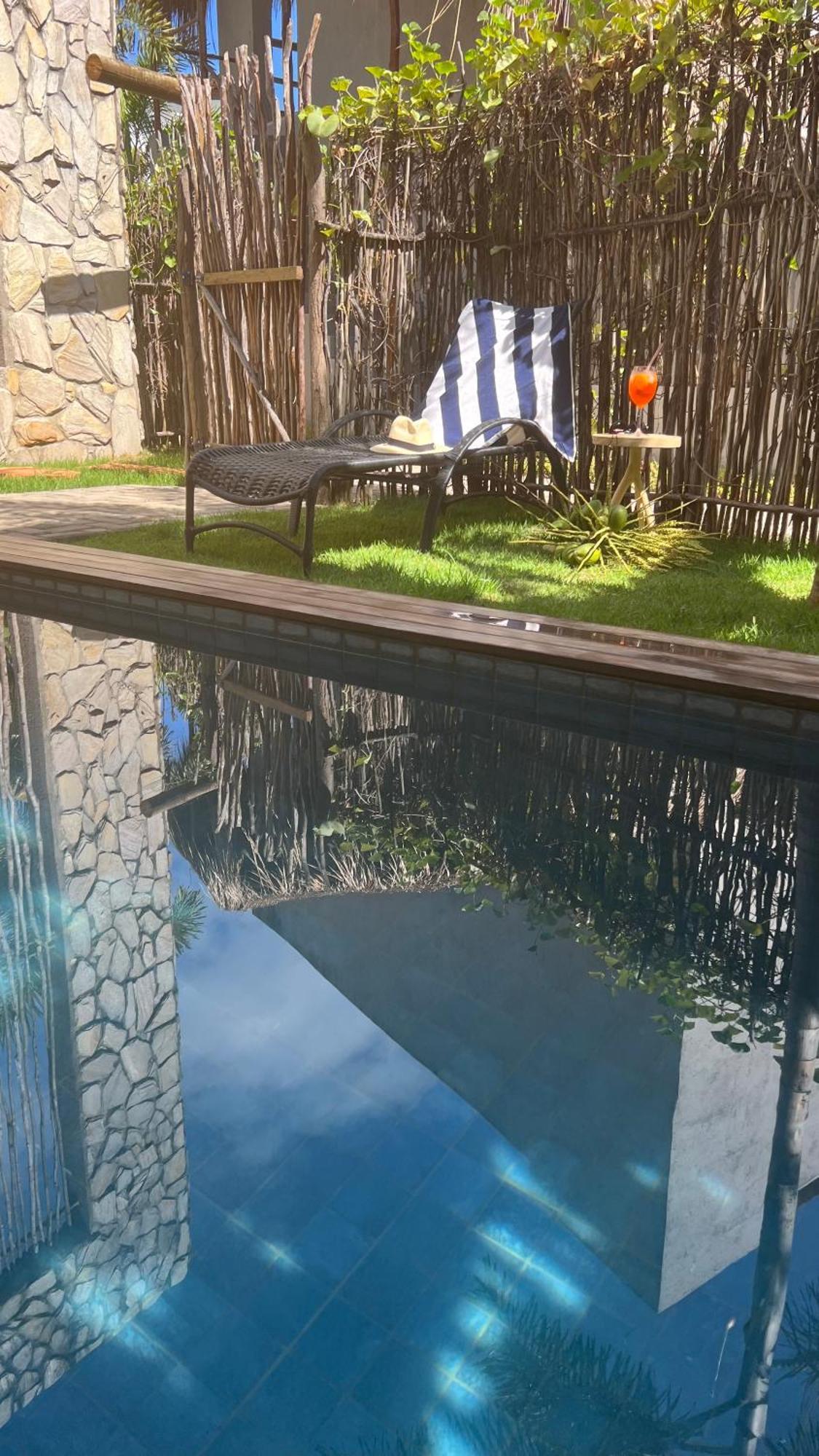 Вилла Casa De Luxo Na Praia Do Patacho - Cond. Azulu, Casa 04 Порту-ди-Педрас Экстерьер фото